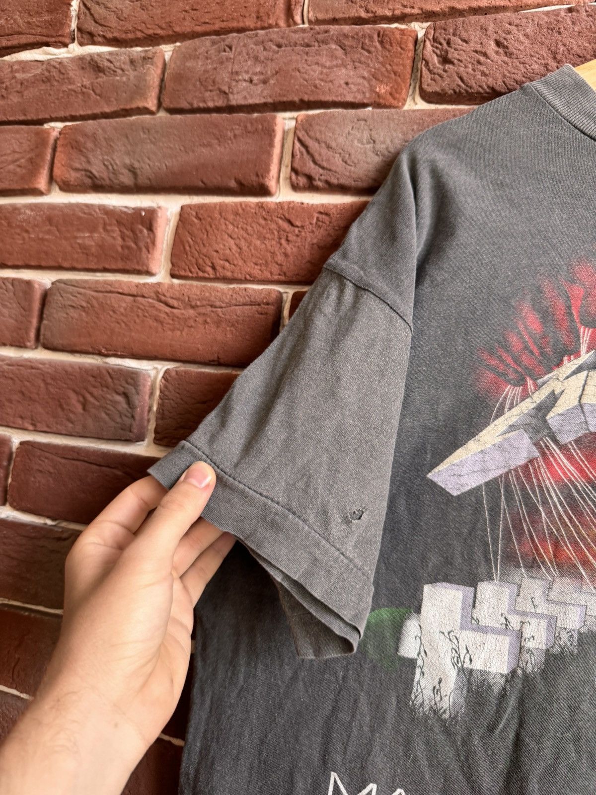 4GSELLER × Band Tees × Vintage Metallica Master Of Puppets Band 80s Vintage T-Shirt Metal Size US L / EU 52-54 / 3 - 8 Thumbnail
