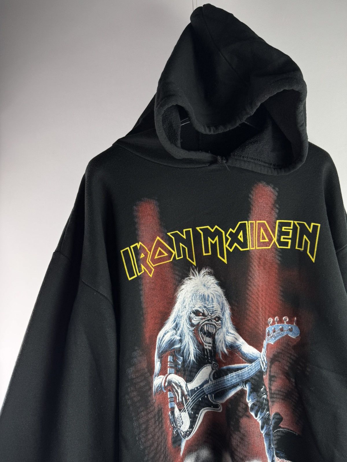 Iron Maiden Vintage 1993s Iron Maiden Hoodie Size US L / EU 52-54 / 3 - 2 Thumbnail