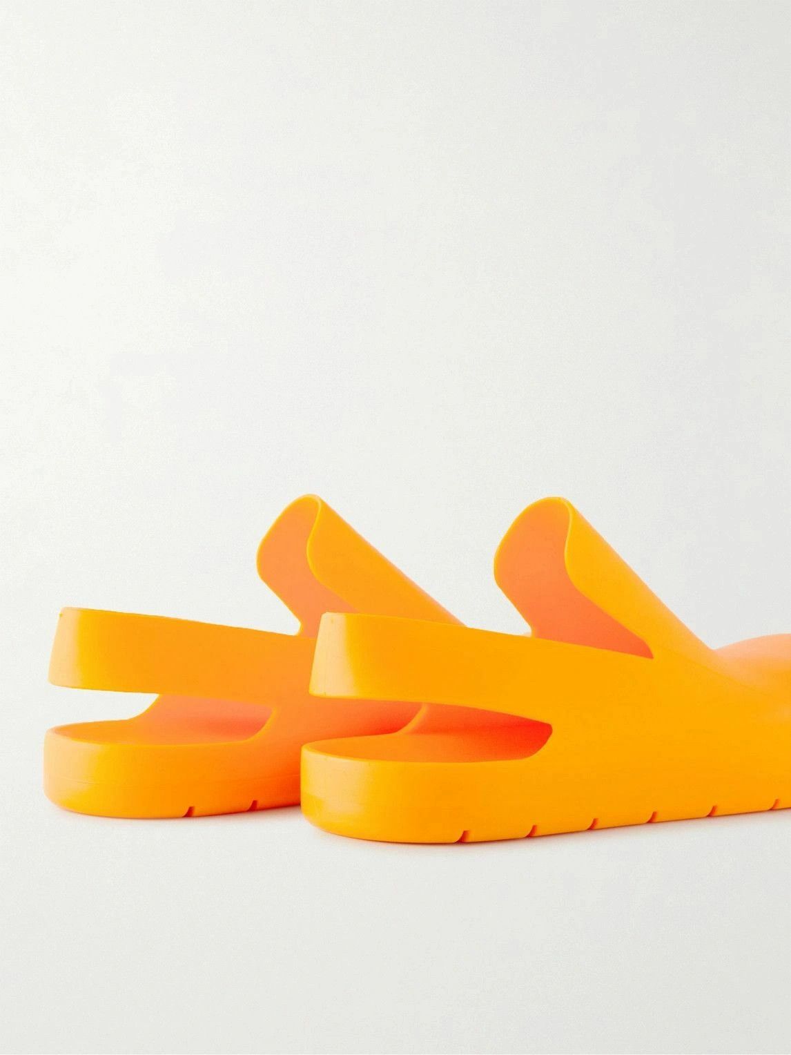Bottega Veneta o1mle0725 Puddle Slingback Sandals in Tangerine Size US 9 / EU 42 - 5 Thumbnail