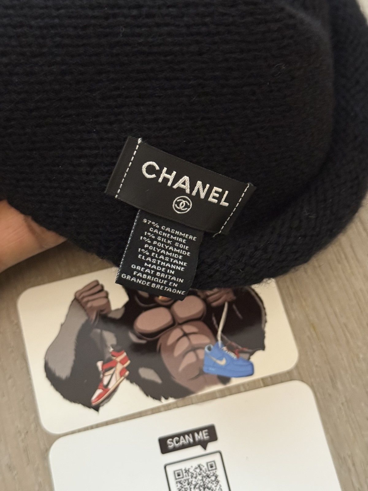Chanel Chanel Cashmere CC Beanie Size ONE SIZE - 5 Thumbnail