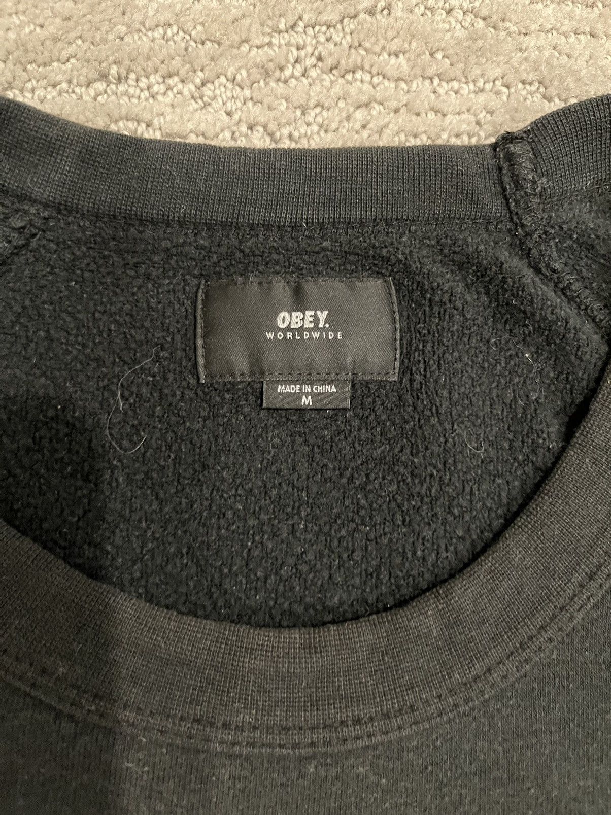 Obey × Vintage Vintage Obey Crewneck Size US M / EU 48-50 / 2 - 3 Thumbnail