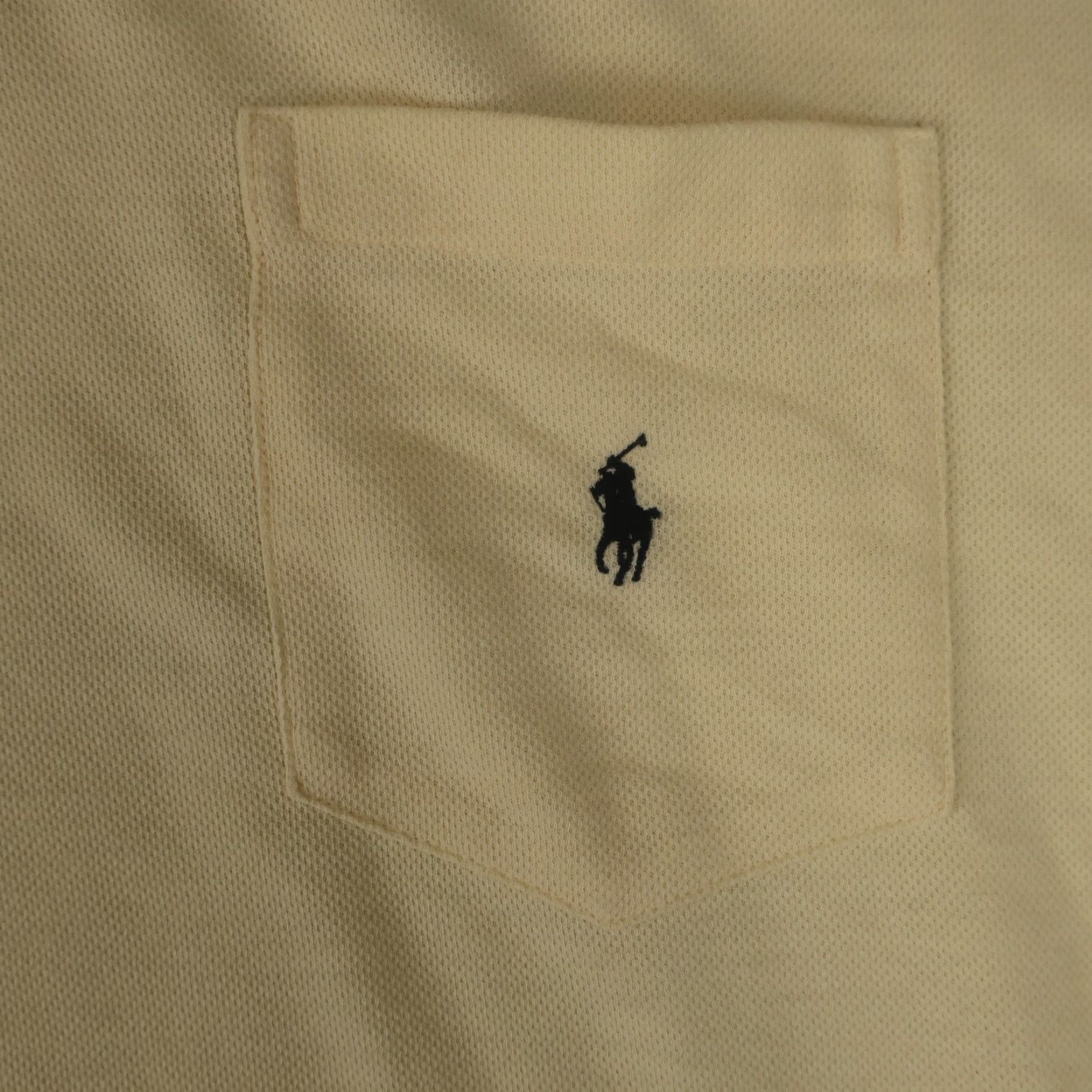 Ralph Lauren VINTAGE Ralph Lauren Polo Sport Shirt Mens L Light Yellow Rugby 90s Made In USA Size US L / EU 52-54 / 3 - 5 Thumbnail