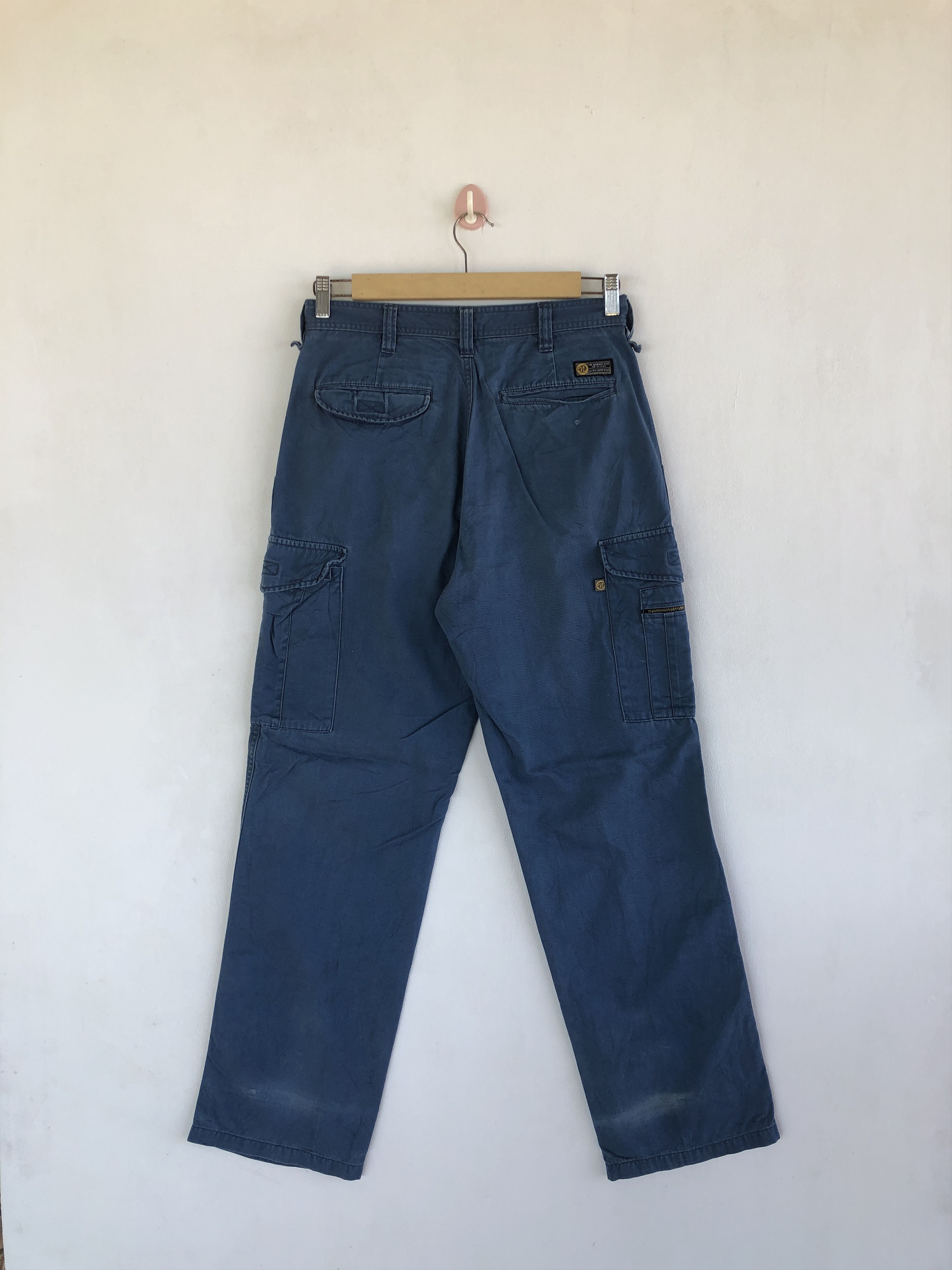 Japanese Brand Vintage Japanese Cargo Pants Multi Pocket Bondage Trousers Size 28" / US 6 / IT 42 - 1 Thumbnail
