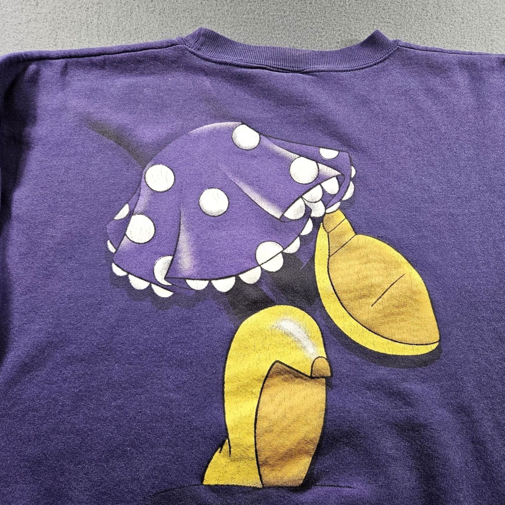 Disney Vintage Disney Minnie Mouse Sweatshirt Womens Medium Purple Graphic USA 90s Pullover Size M / US 6-8 / IT 42-44 - 7 Thumbnail