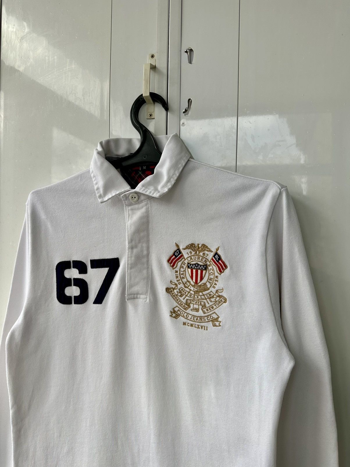 Polo Ralph Lauren Vintage Polo Ralph Lauren USA 67 Rugby Size US M / EU 48-50 / 2 - 6 Thumbnail