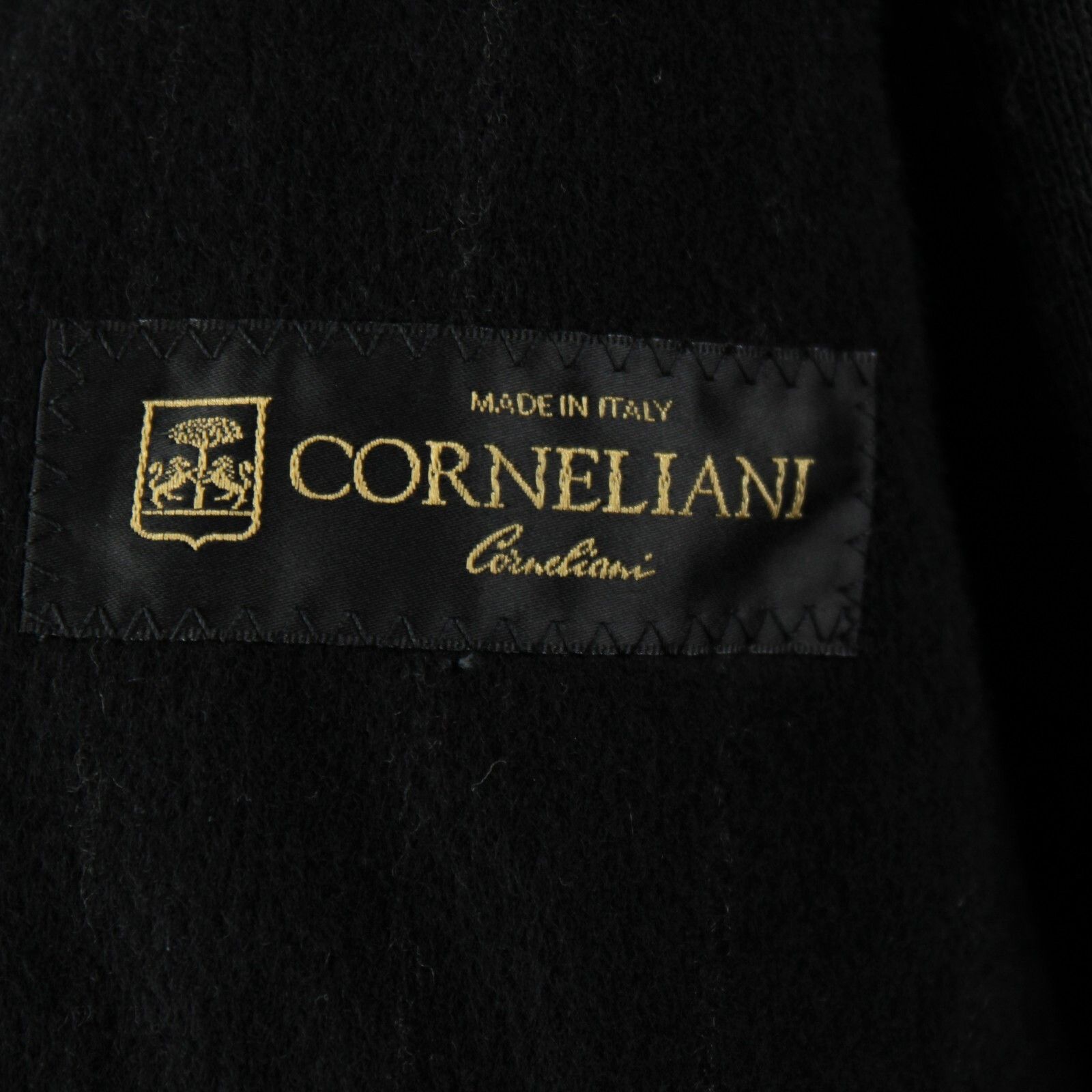Corneliani Corneliani Coat Size L US In Black Wool Size US L / EU 52-54 / 3 - 9 Thumbnail