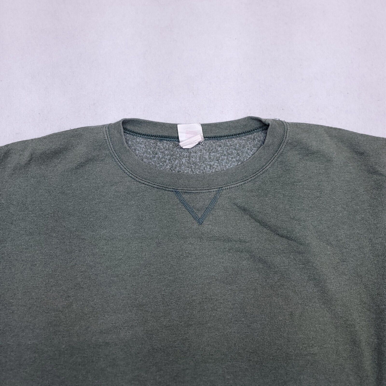 Hanes Hanes Casual Cotton Pullover Sweatshirt Womens Size L Green Size L / US 10 / IT 46 - 1 Thumbnail