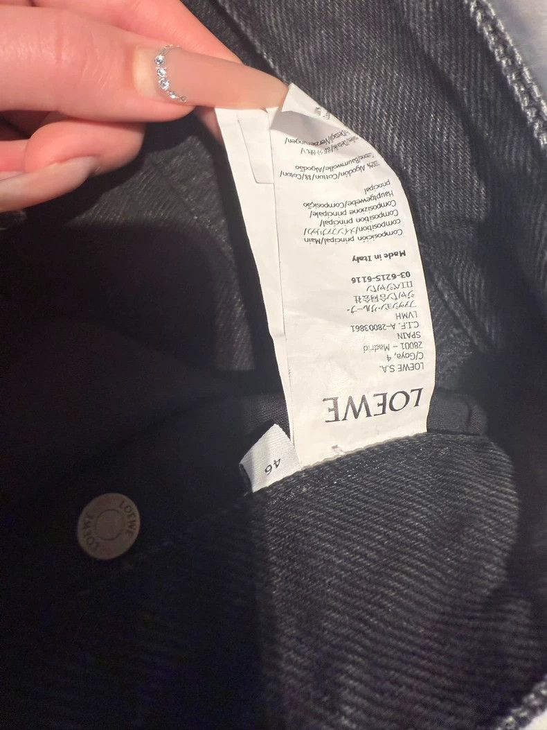 Loewe LOEWE Black jeans Size 30" / US 8 / IT 44 - 5 Thumbnail