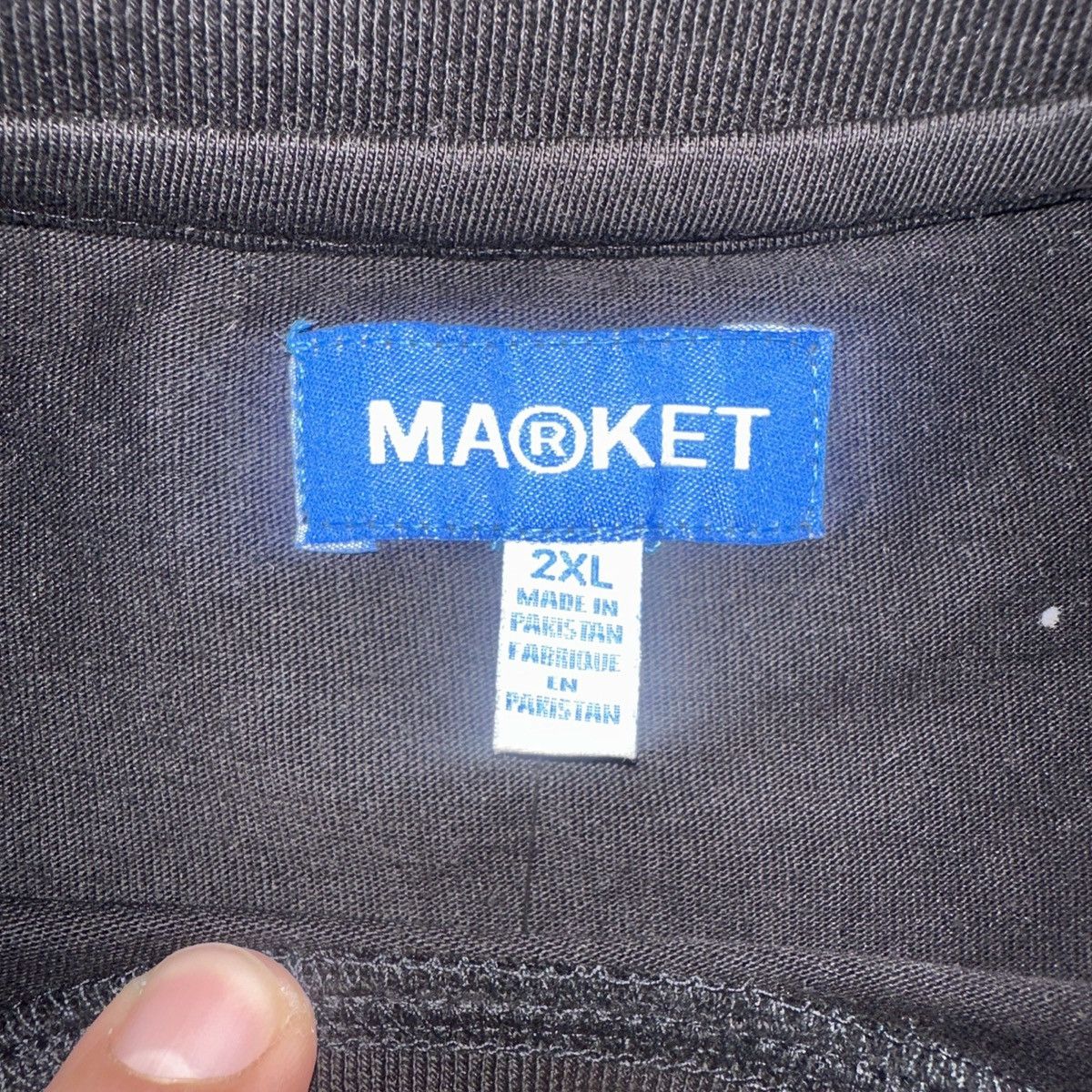 Market Chinatown Market Studded T-Shirt Black XXL New Short Sleeve Size US XXL / EU 58 / 5 - 4 Thumbnail