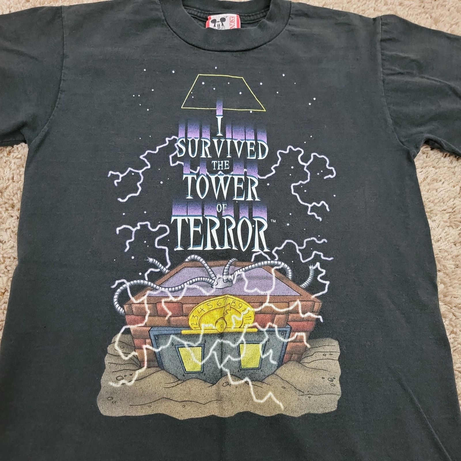 Disney Vintage 90s Twilight Zone Tower Of Terror Disney Shirt Small Size US S / EU 44-46 / 1 - 2 Thumbnail