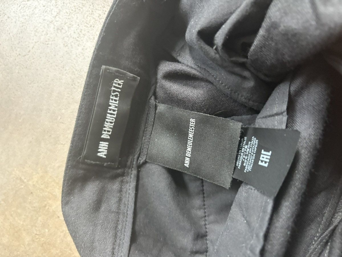 Ann Demeulemeester Ann Demeulemeester Wide Leg Belted Trousers Size US 34 / EU 50 - 4 Thumbnail