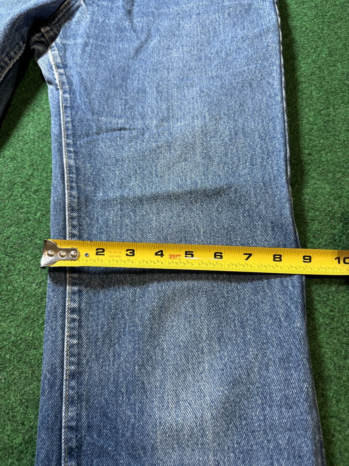 Lee × Vintage Vtg 90s Lee Riders Womens 14 28x32 Medium Wash Mom Jeans Size 36" / US 14 / IT 50 - 11 Thumbnail