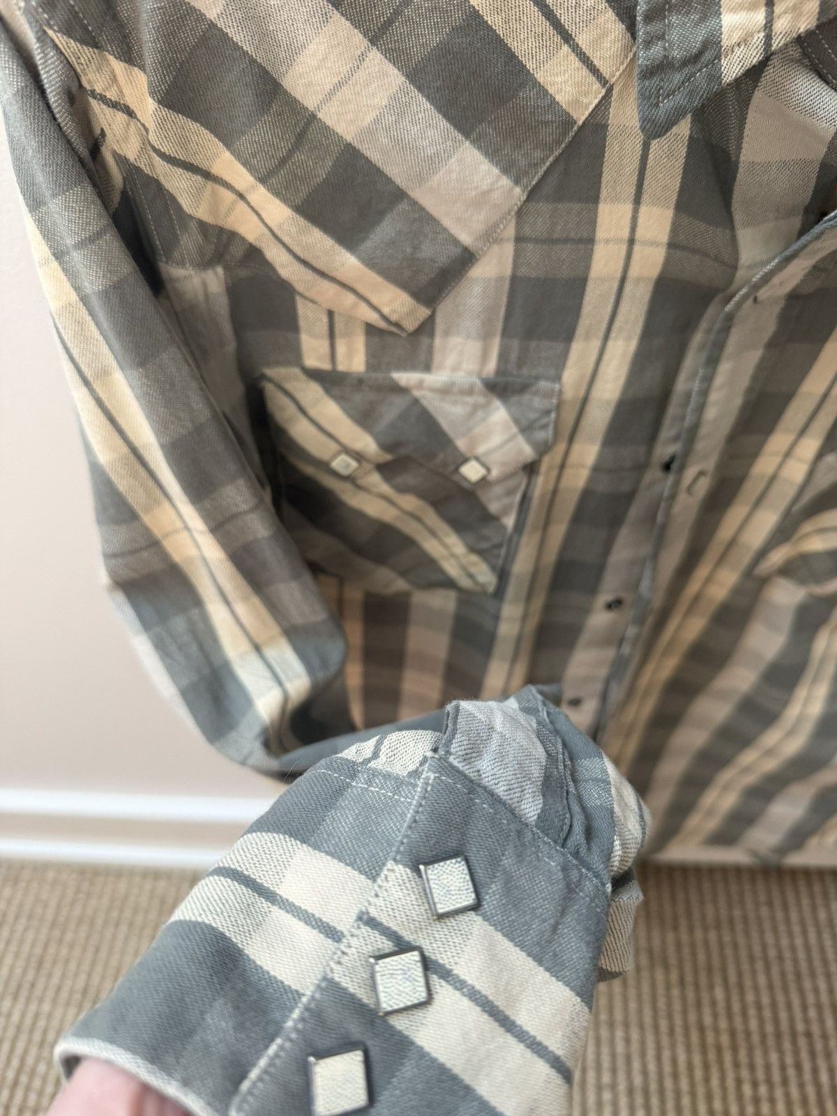 RRL Ralph Lauren RRL Checkered Button Down Shirt M Size US M / EU 48-50 / 2 - 4 Thumbnail