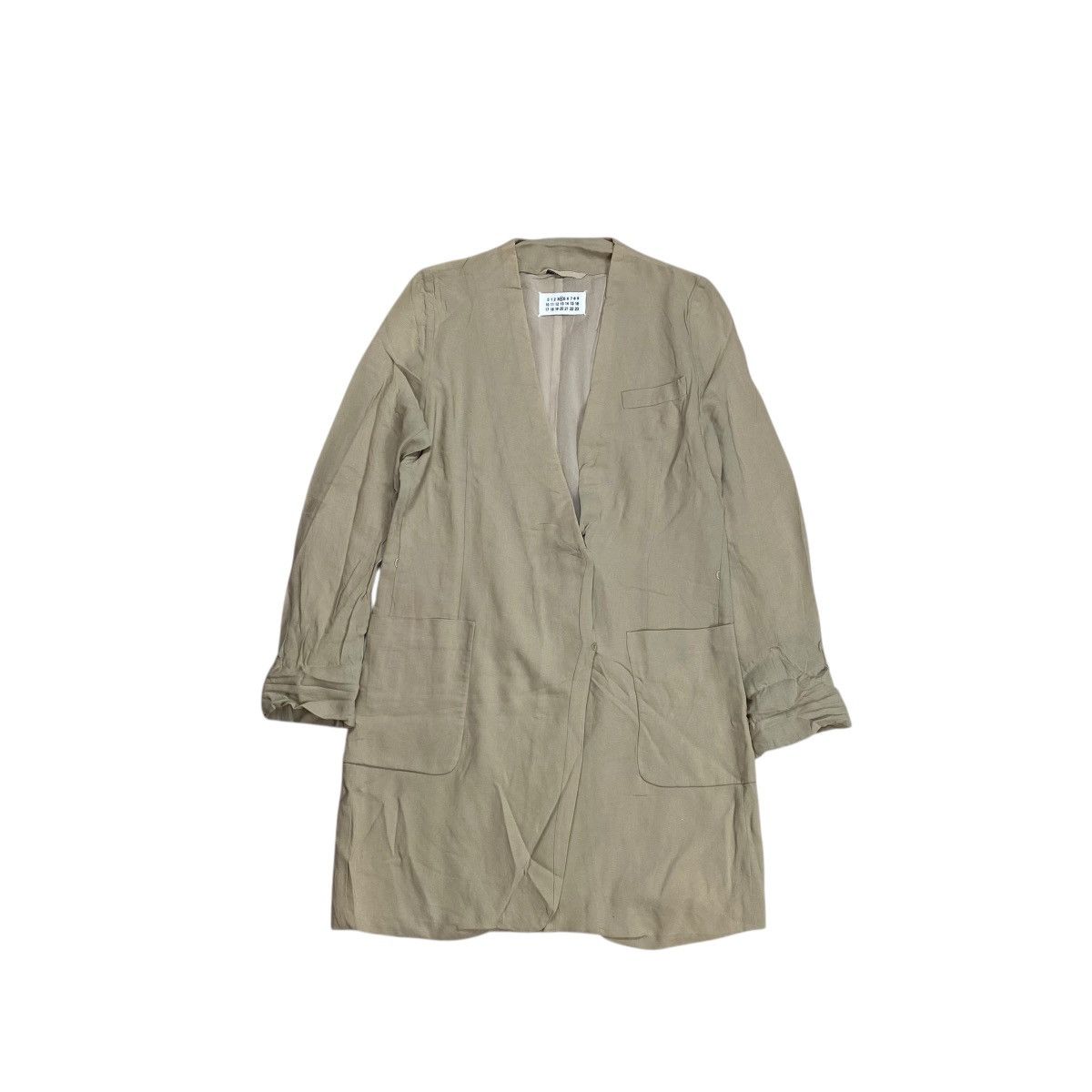 Maison Margiela Maison Margiela Linen Coat Outer Size M / US 6-8 / IT 42-44 - 1 Thumbnail