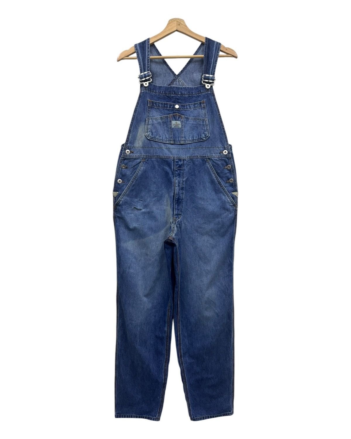 Hysteric Glamour Vintage Spellbound Garment Of ChampionDenim Overalls Size US 34 / EU 50 - 1 Thumbnail