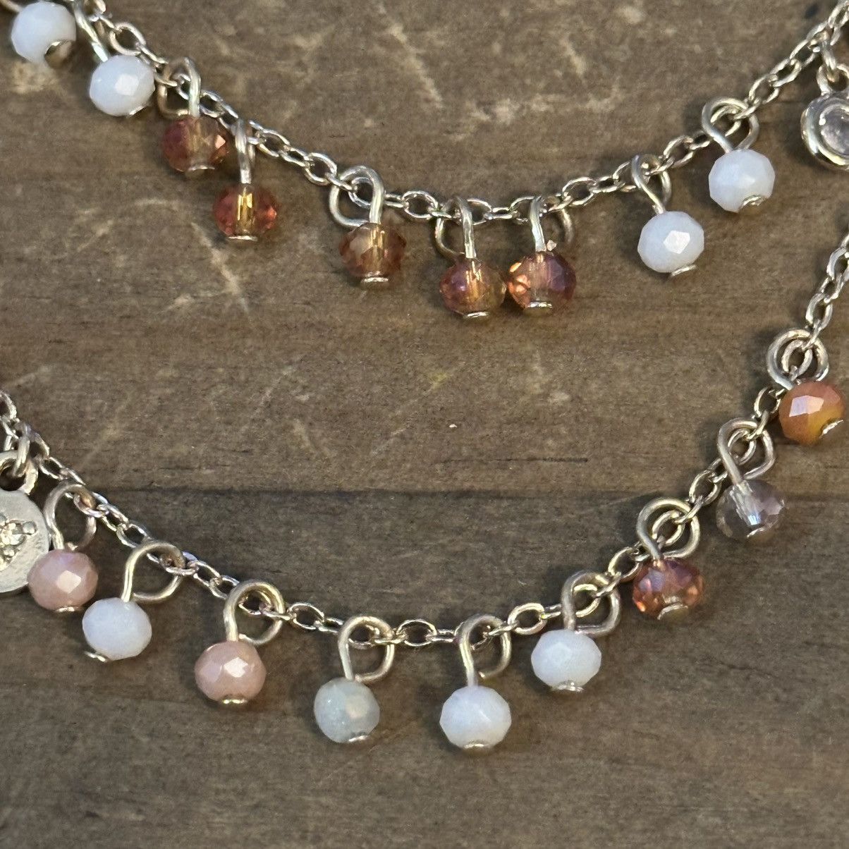 Loft Vintage Loft multi strand layered dangle charm necklace Size ONE SIZE - 3 Thumbnail