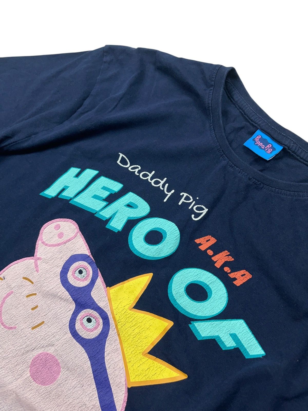 Cartoon Network × Vintage Vintage 2003 Peppa Pig Hero of the Day y2k Size US L / EU 52-54 / 3 - 3 Thumbnail