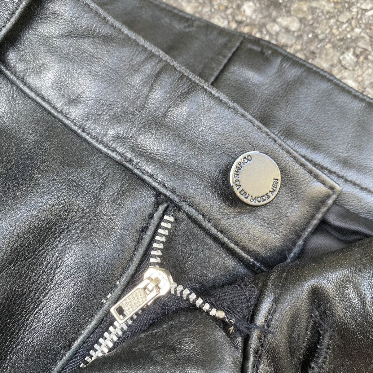 If Six Was Nine Leather Pants Comme Ca Du Mode Men Size US 30 / EU 46 - 5 Thumbnail