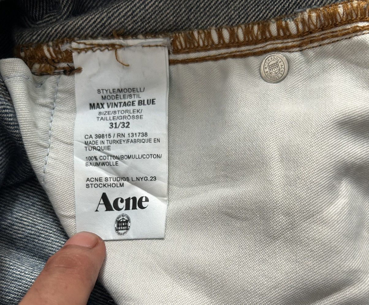 Acne Studios Acne studios Max vintage Blue 31/32 Size US 31 - 5 Thumbnail