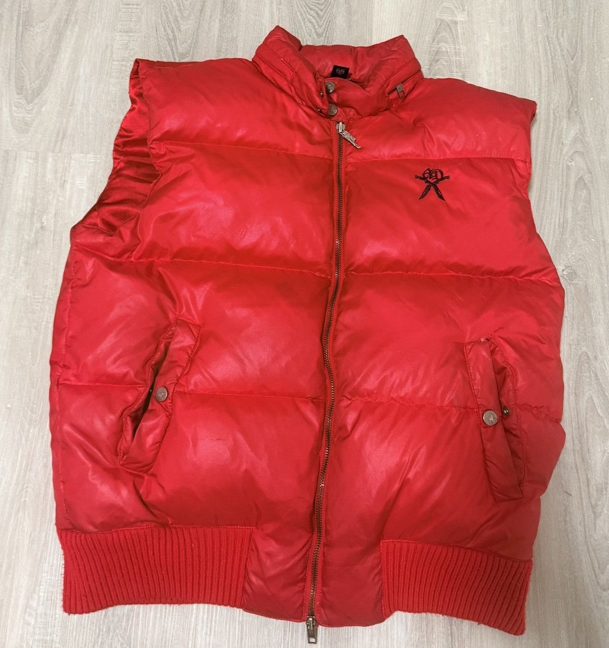 Artful Dodger Artful Dodger Red Puffer Vest Size US XL / EU 56 / 4 - 1 Thumbnail