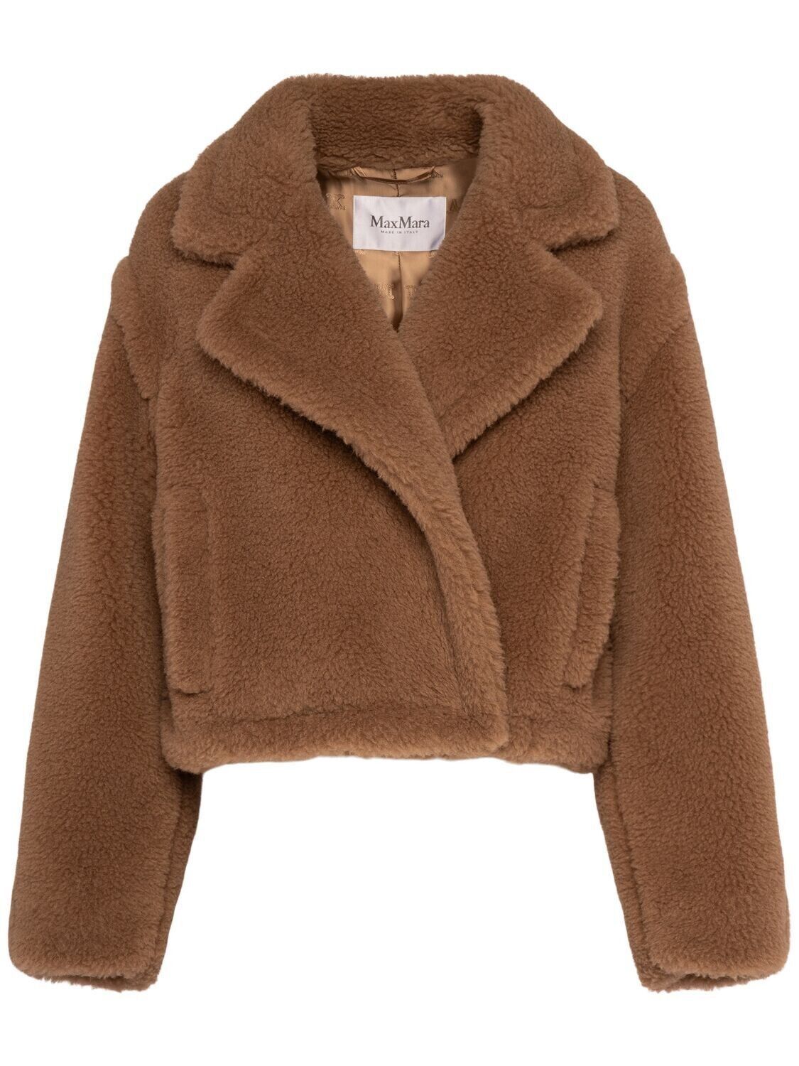 Max Mara MAX MARA Camel Cropped Teddy Bear Icon Coat New & Auth Size XL / US 12-14 / IT 48-50 - 4 Thumbnail