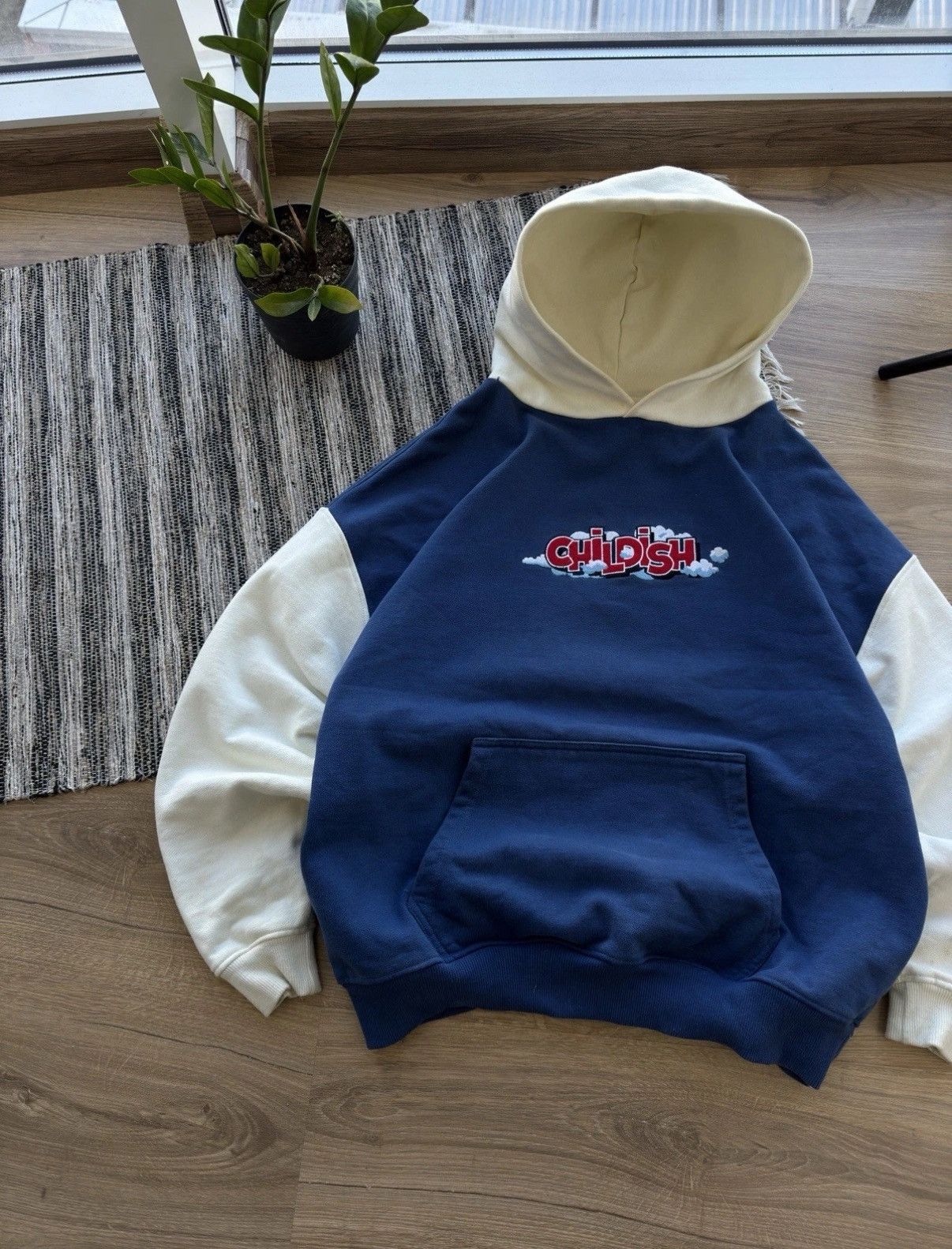 CHILDS Childish Theme Park Vintage Big Logo Blue Hoodie Size S Men Size US S / EU 44-46 / 1 - 3 Thumbnail