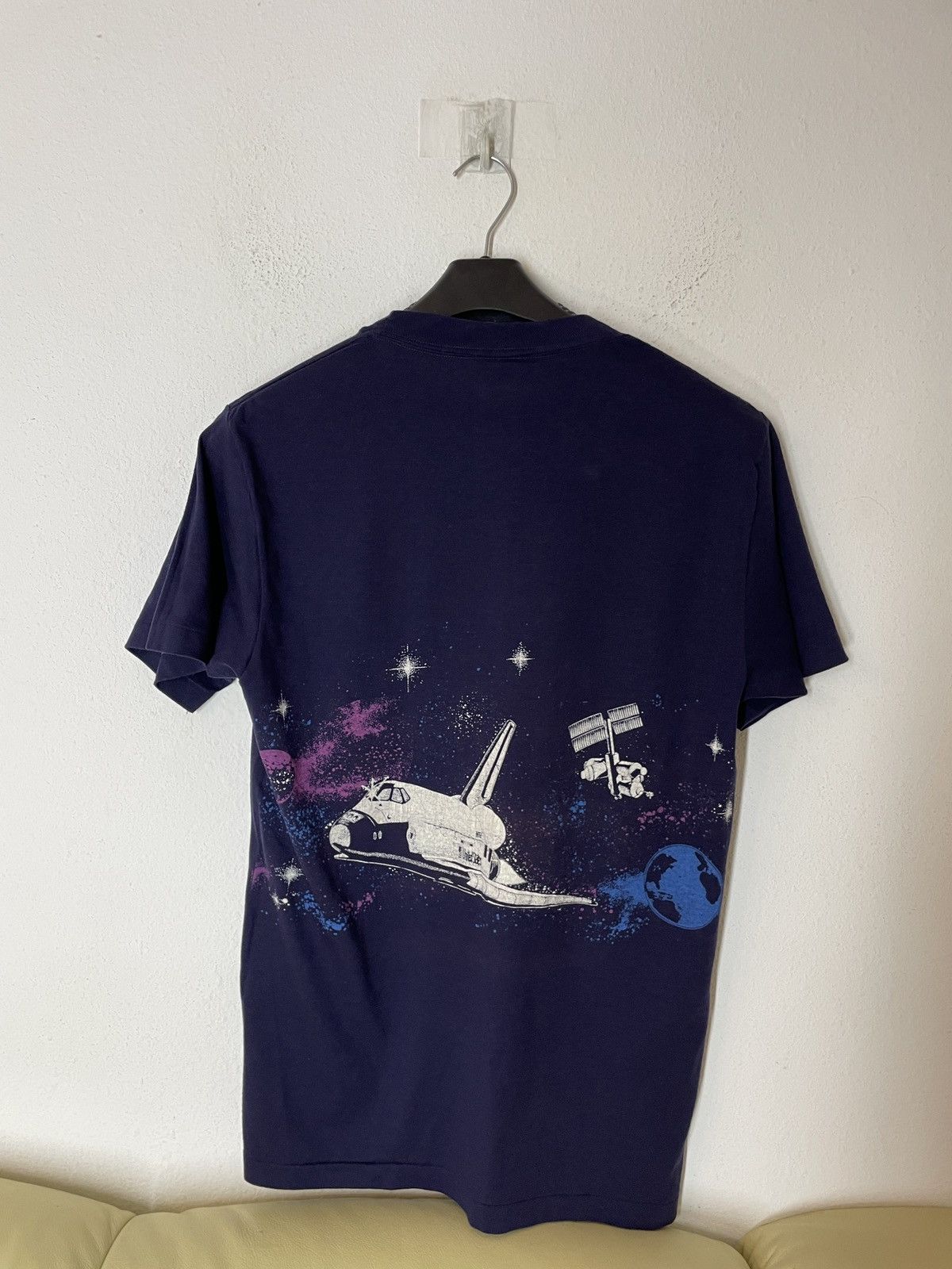 Anvil NWT Vintage 90s Kennedy Space Center T Shirt Tee Size US M / EU 48-50 / 2 - 2 Thumbnail