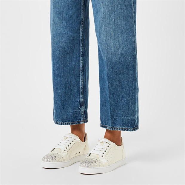 Christian Louboutin Degravieira Strass Sneakers Size US 9 / IT 39 - 2 Thumbnail