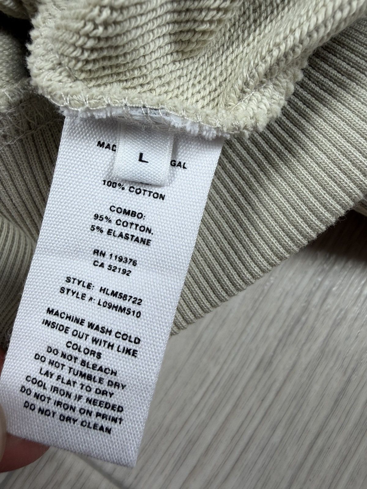 Helmut Lang HELMUT LANG Box Logo Hoodie Size L Size US L / EU 52-54 / 3 - 9 Thumbnail