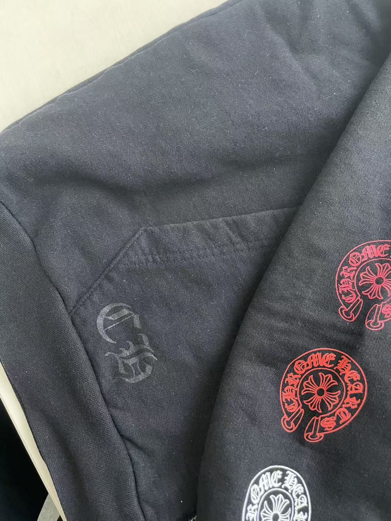 Chrome Hearts Chrome Hearts Multi Color Horseshoe Logo Zip Up Hoodie Size L / US 10 / IT 46 - 7 Thumbnail