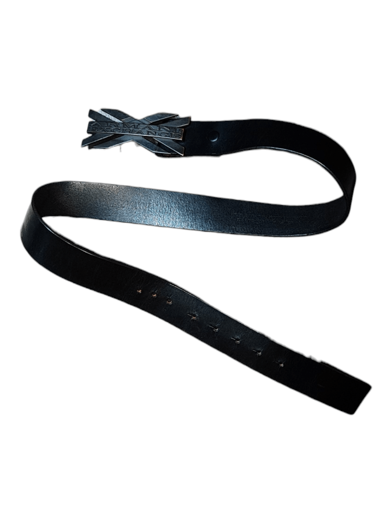 Armani Exchange ARMANI EXCHANGE LEATHER BELT Size ONE SIZE - 9 Thumbnail