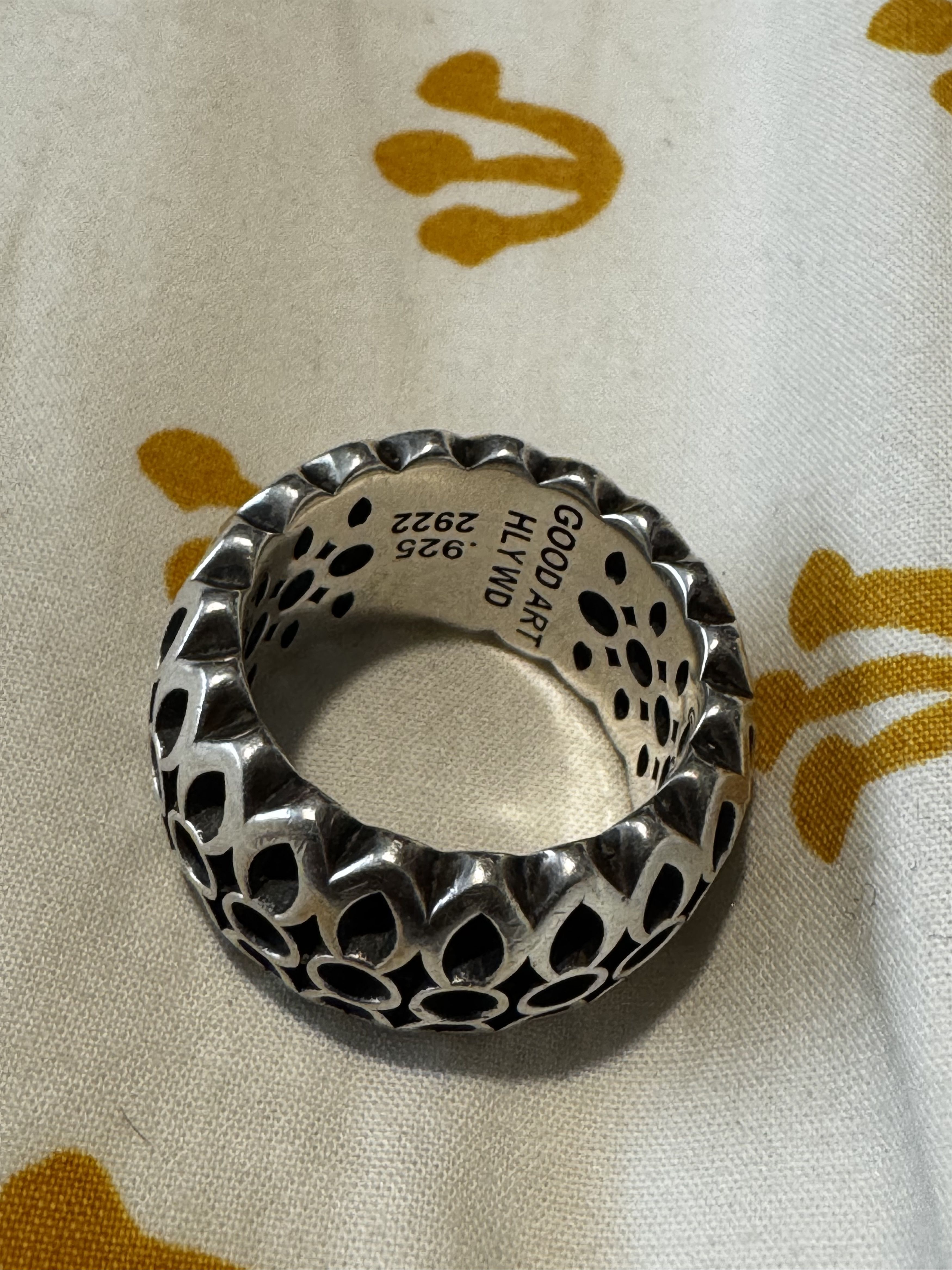 GOOD ART HLYWD Model 25 Ring 8.5 Size ONE SIZE - 2 Thumbnail