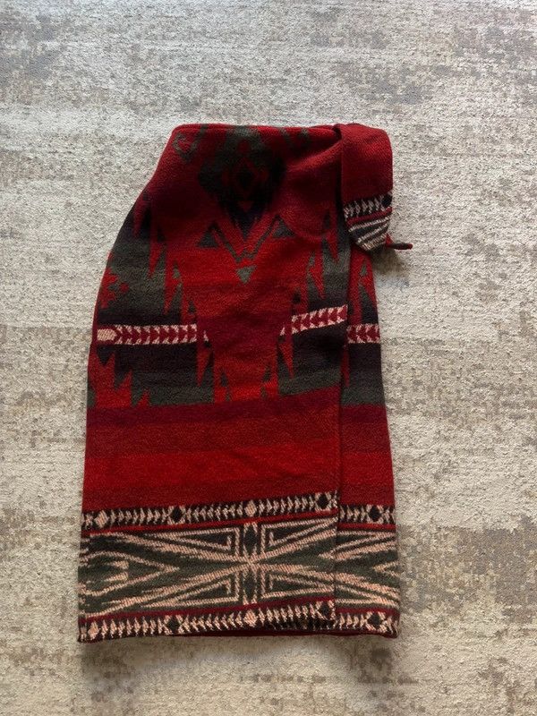 Polo Ralph Lauren Polo Ralph Lauren Aztec Skirt Vintage 90s Wool Made in Italy Size 34" / US 12 / IT 48 - 4 Thumbnail