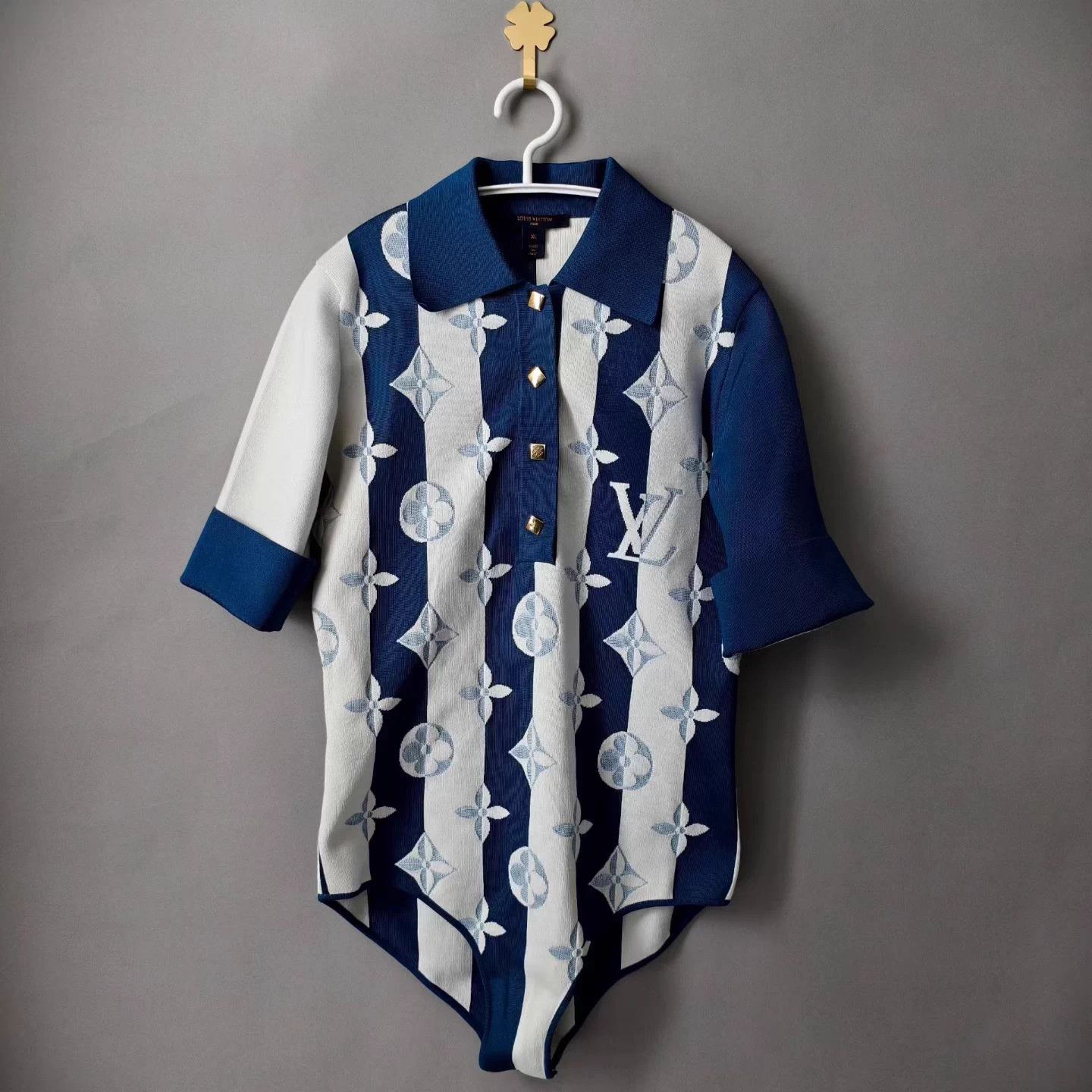 Louis Vuitton LV all over monogram short-sleeve onesie XL 99 Size XL / US 12-14 / IT 48-50 - 1 Thumbnail