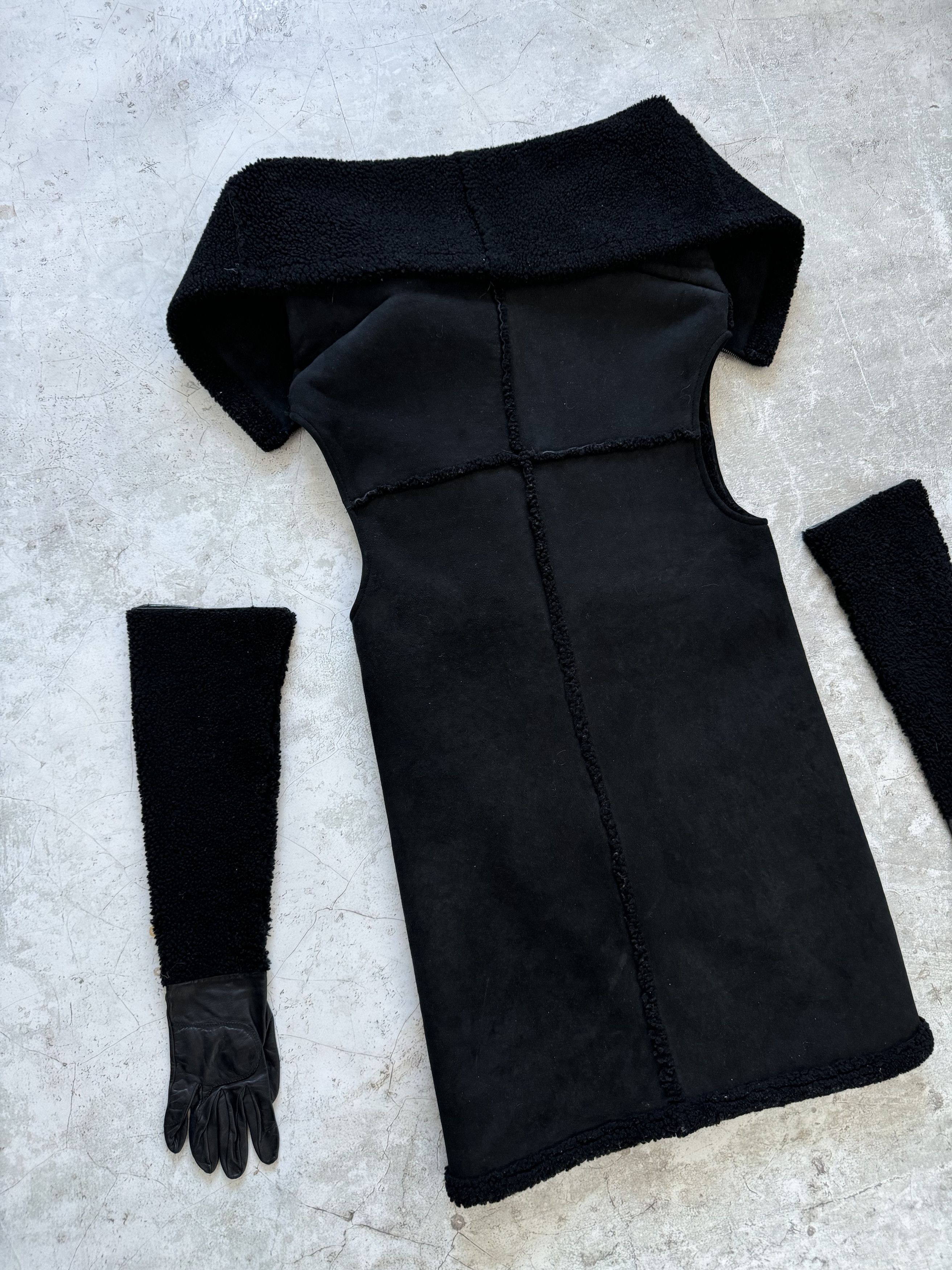 Maison Margiela Maison Martin Margiela sleeveless sheepskin with gloves Size S / US 4 / IT 40 - 3 Thumbnail