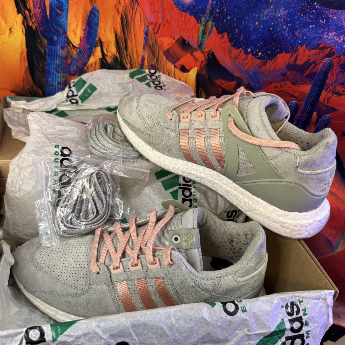 Adidas Adidas CONCEPTS X EQT SUPPORT 93/16 CN 'BLUE ROOM' • 9.5M Size US 9.5 / EU 42-43 - 1 Thumbnail