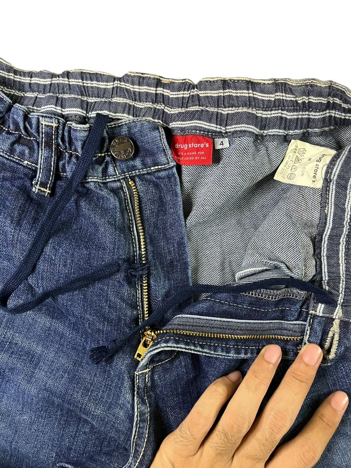Japanese Brand Vintage Japanese Brand Carpenter Sweats Style Baggy Jeans Size 24" / US 00 / IT 34 - 9 Thumbnail