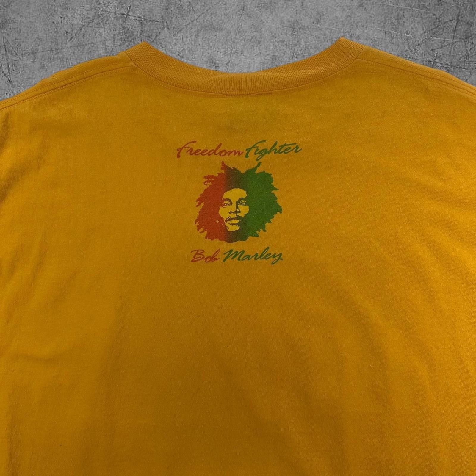 Bob Marley 2004 Freedom Fighter Bob Marley Tee Size US XL / EU 56 / 4 - 6 Thumbnail