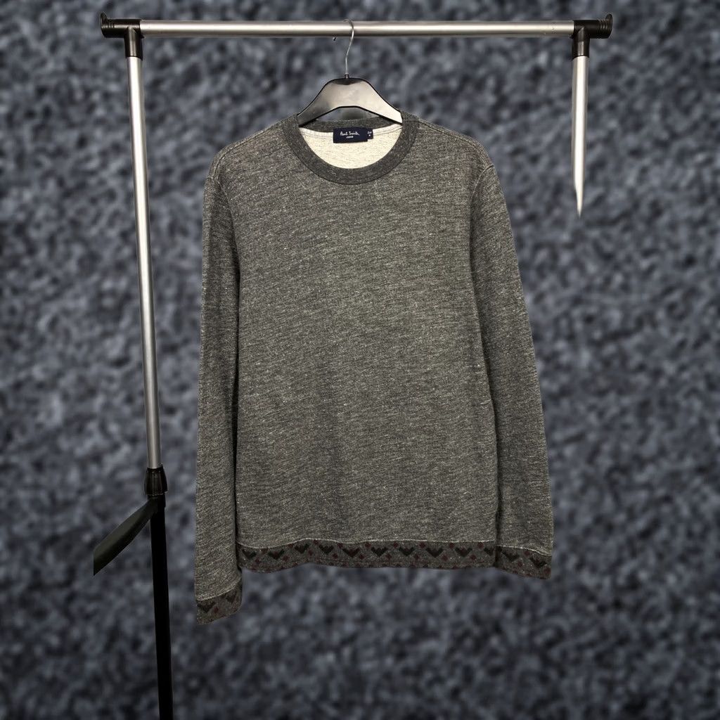 Paul Smith Paul Smith Jeans Sweatshirt Shirt Mens Crew Neck Size M Gray Long Sleeve Pullover Crew Neck - 200 chars max Size US M / EU 48-50 / 2 - 1 Thumbnail