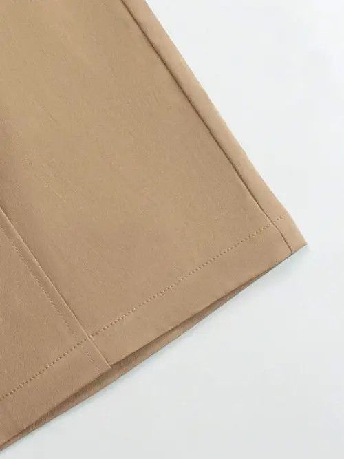 VIBE Vintage Casual wide leg plated Size US 34 / EU 50 - 6 Thumbnail