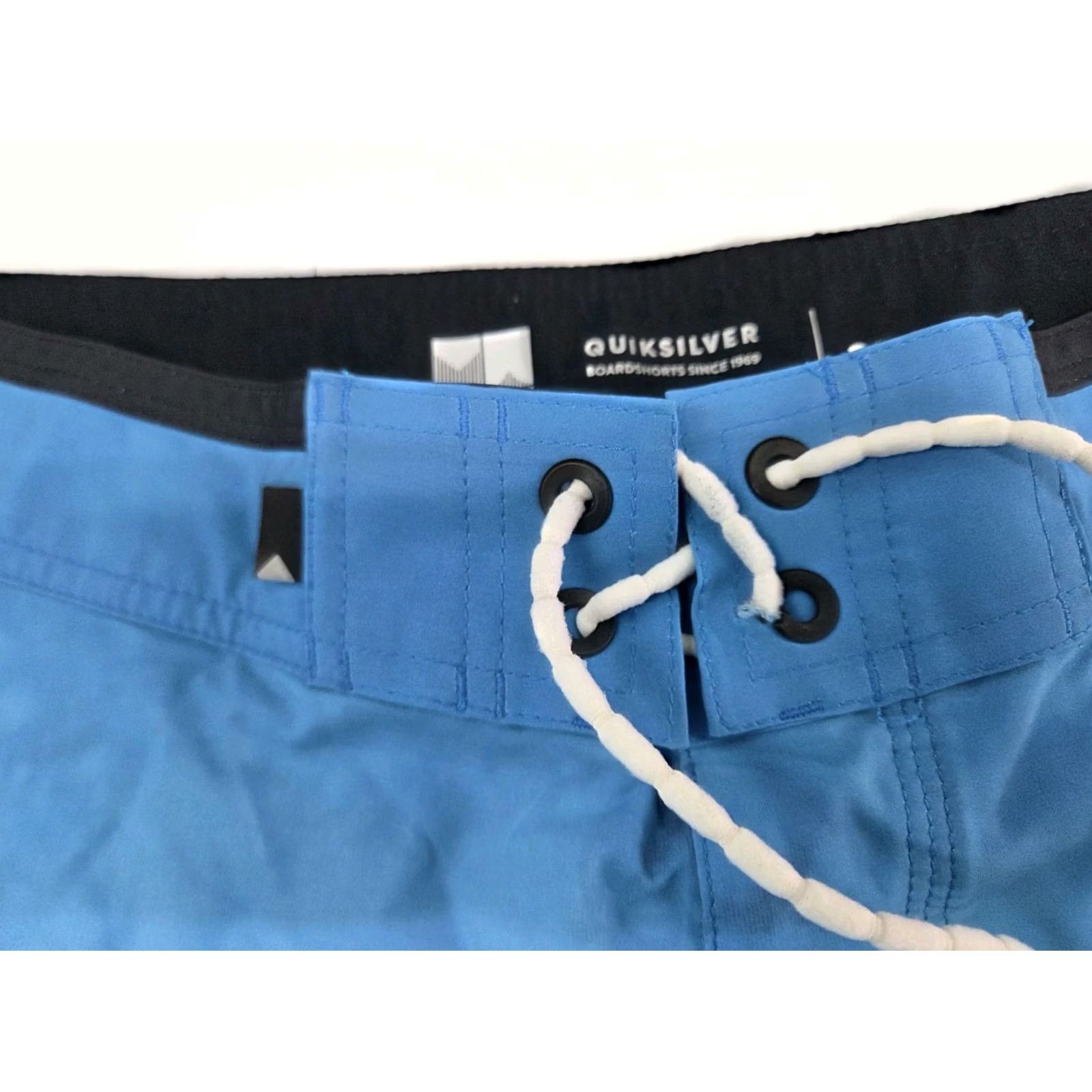 Quiksilver Quiksilver Board Shorts Men Dry Flight Highline Blue Cloudy 33 Water-Repellent Quick Dry Stretch Back Pocket Zip Beach Surfing Mens Size US 33 - 5 Thumbnail