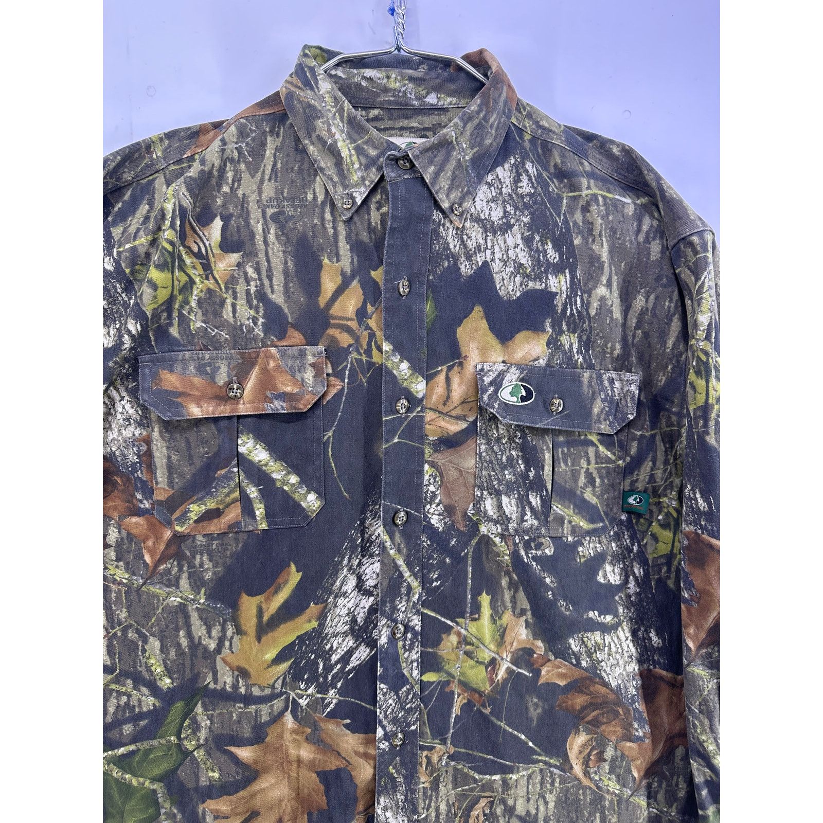 Mossy Oaks Mossy Oak Tree and Leaves Camo Thick Button Down Size XL Size US XL / EU 56 / 4 - 3 Thumbnail