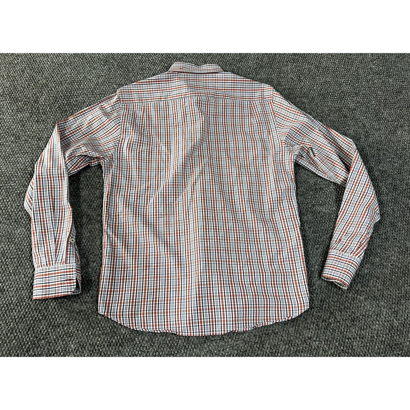 UNTUCKit UNTUCKit Shirt Mens Medium Multicolor Check Slim Fit Long Sleeve Button Front Size US M / EU 48-50 / 2 - 5 Thumbnail