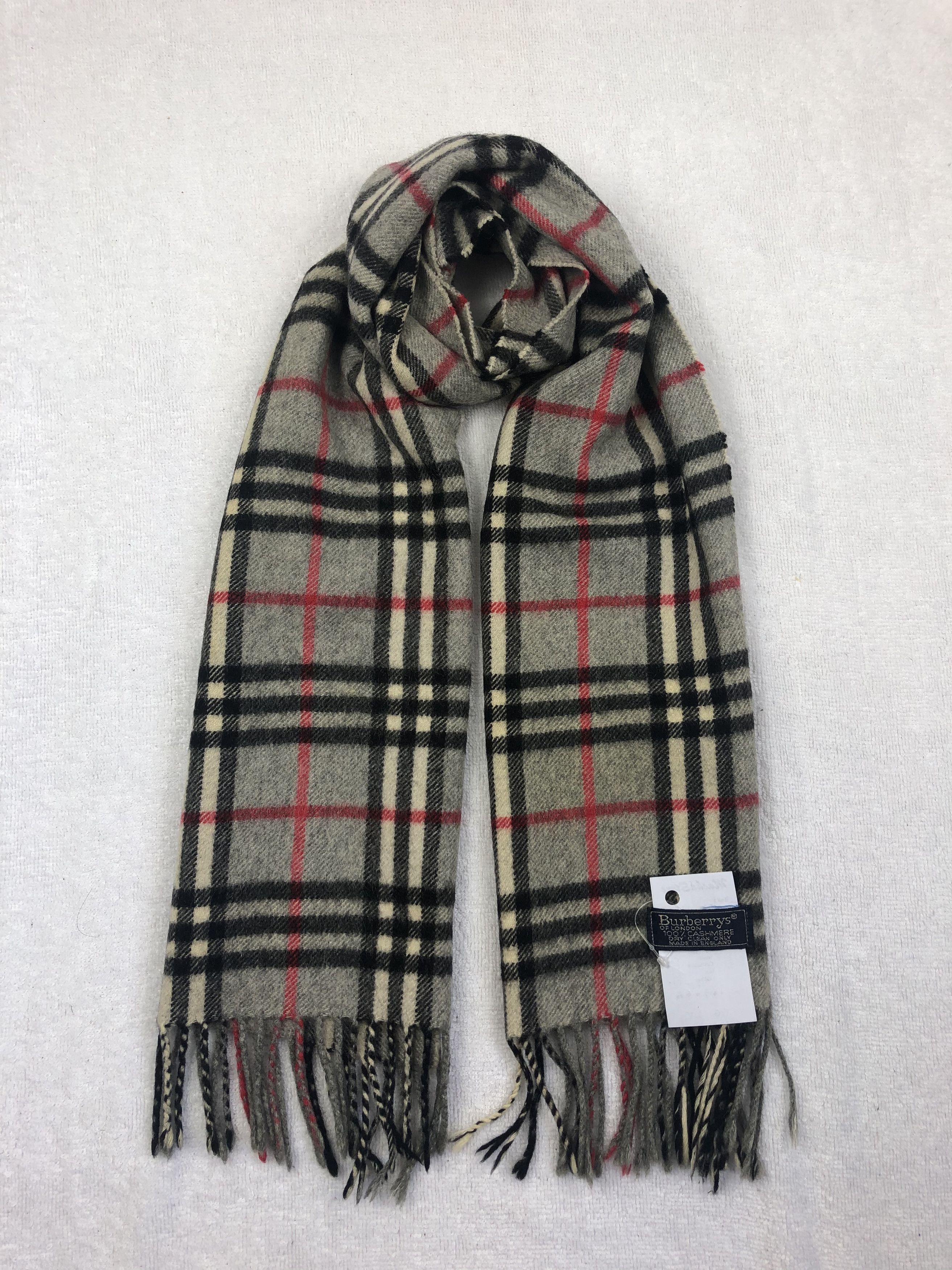 Burberry Burberry Cashmere Scarf / Muffler / Neckwear Size ONE SIZE - 1 Thumbnail