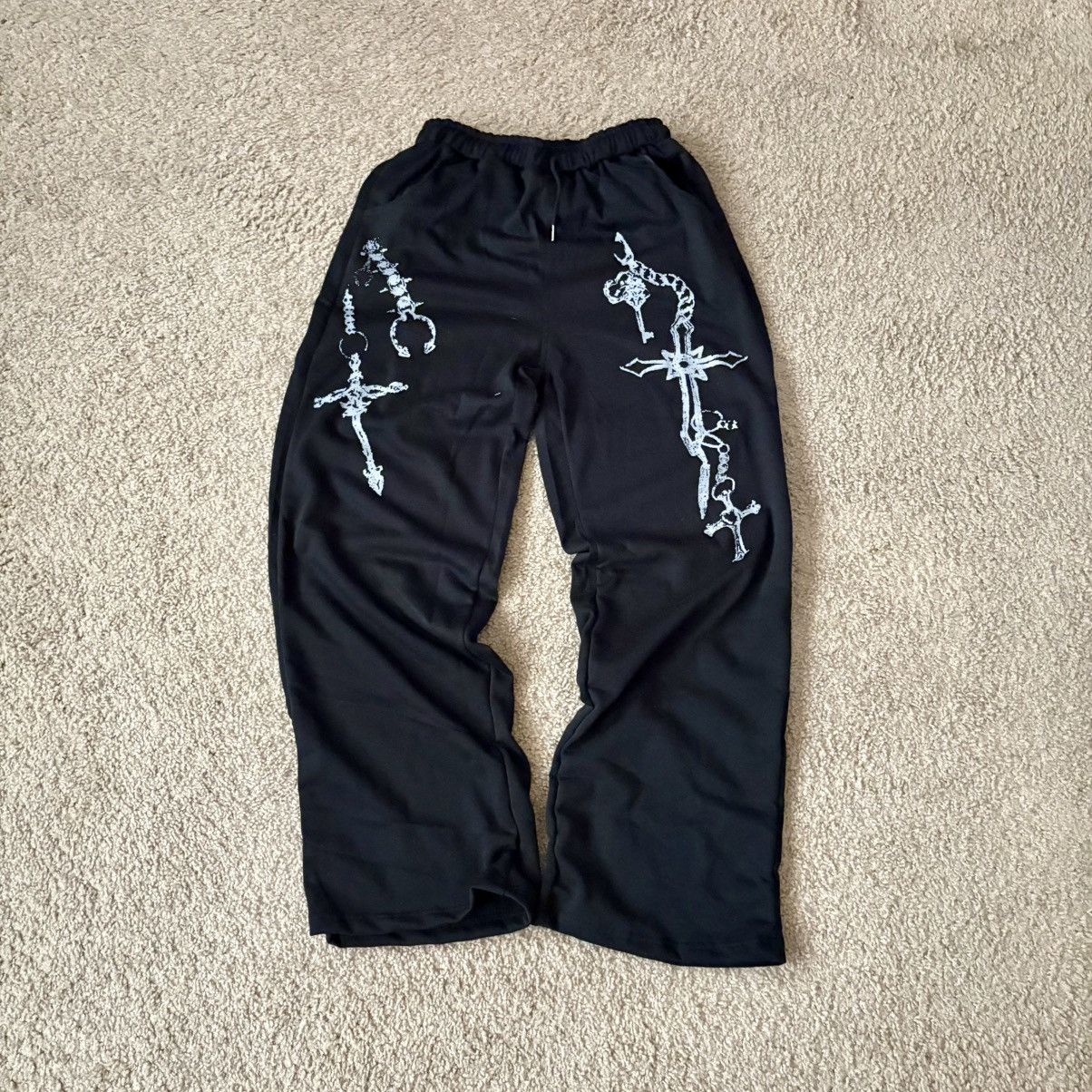 Other Black Cross Sweatpants Size US 33 - 1 Thumbnail