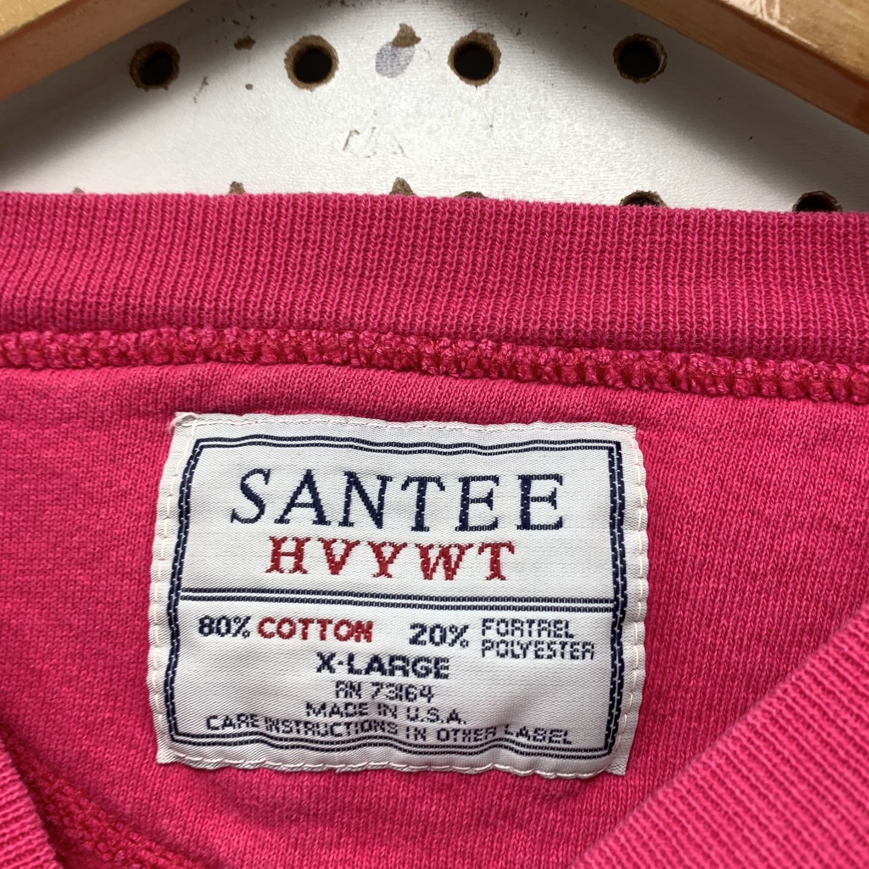 Pinko VINTAGE Santee Sweatshirt Shirt Mens XL Pink Tweety Cartoon 90s Pullover USA Cartoon 90s Mens XL Pink Tweety Bird Santee Sweatshirt Size US XL / EU 56 / 4 - 2 Thumbnail