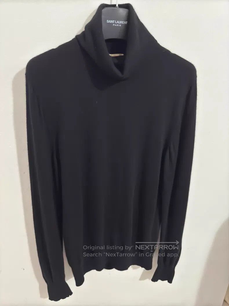 Saint Laurent Paris Saint Laurent Paris Darth Vader Brand Cashmere High Neck S Size US XS / EU 42 / 0 - 3 Thumbnail