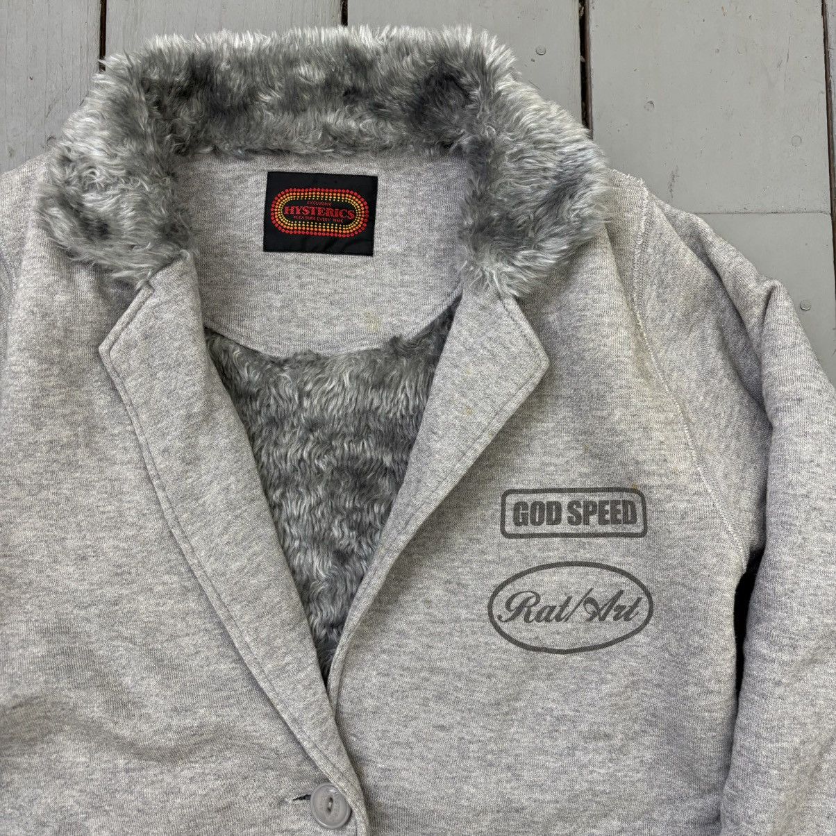 Hysteric Glamour ‘God Speed’ Fleece Jacket Size S / US 4 / IT 40 - 2 Thumbnail