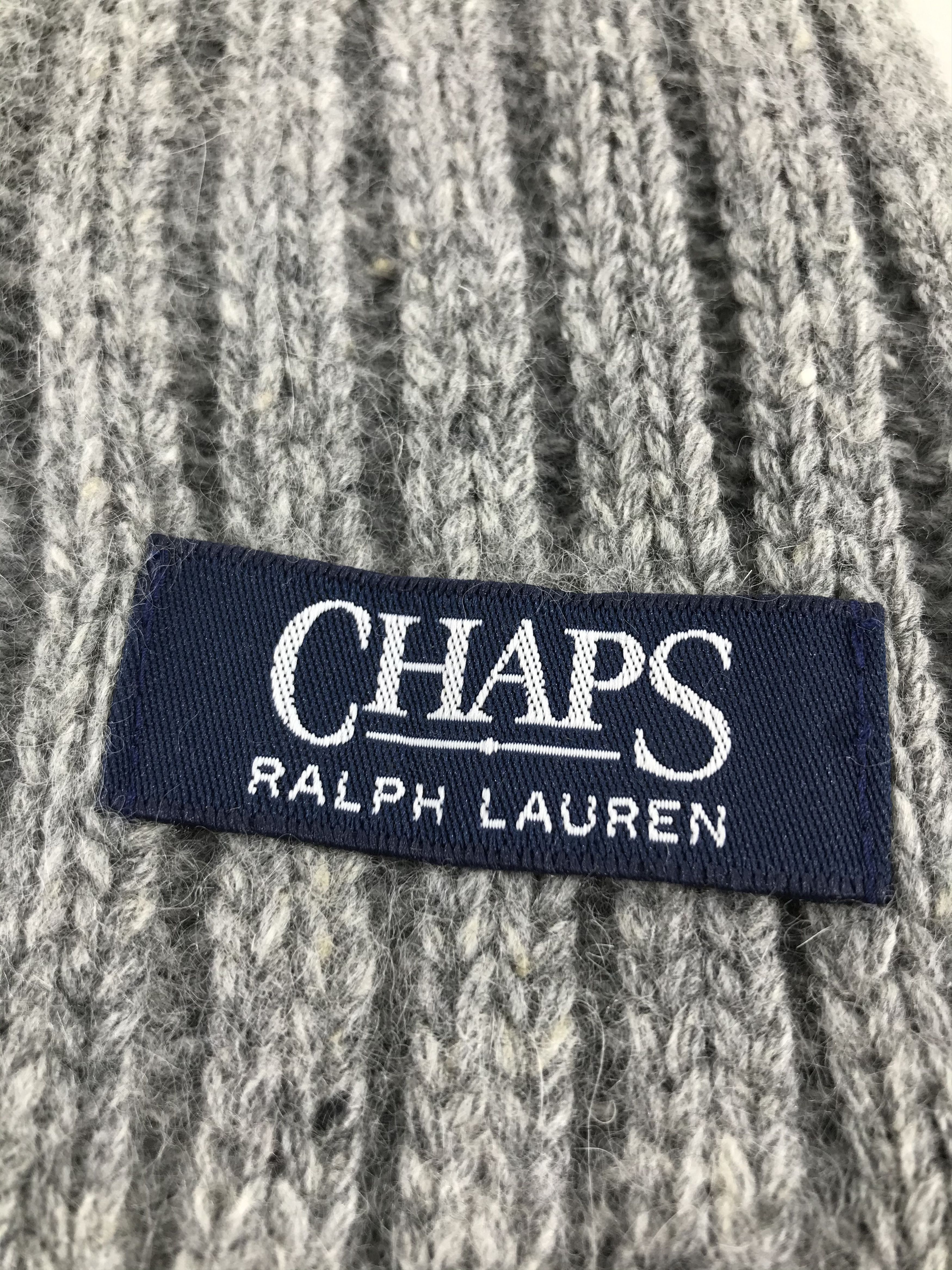Chaps Ralph Lauren Chaps Ralph Lauren Wool Scarf Muffler V453 Size ONE SIZE - 4 Thumbnail