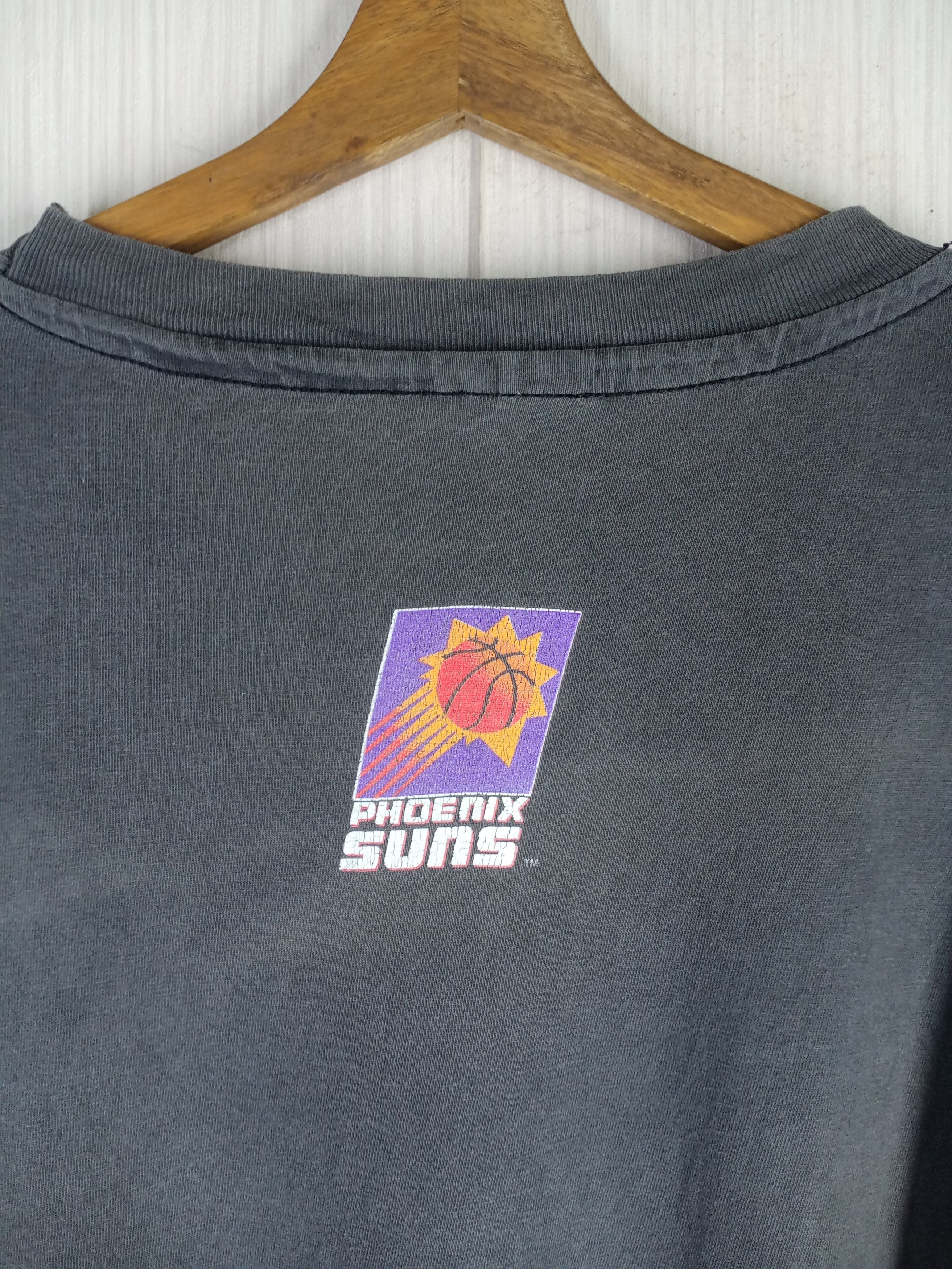 NBA × Vintage Rare Vintage 90s Pheonix Suns Basketball NBA Tshirt Size US XL / EU 56 / 4 - 5 Thumbnail